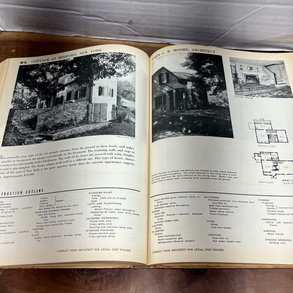 The Book of Small Houses Architectural Forum 1936 3rd Printing Home Design - Picture 10 of 12